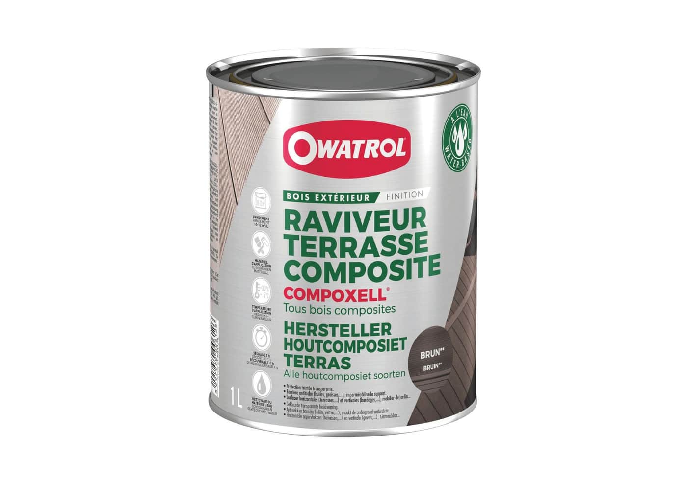 La finition pour supports composites Compoxell® de Durieu